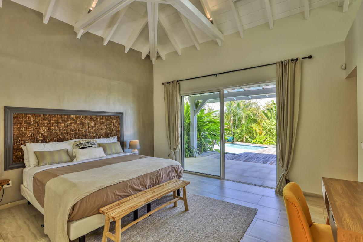 Location villa Saint Martin Terres Basses - Villa 4 chambres 8 personnes - 350m de la plage de Baie aux Prunes - Piscine - Roof Top (36)